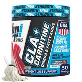 BPI Sports CLA+Carnitine bottle for non-stimulant fat metabolism support