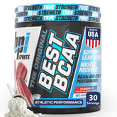 BPI Sports Best BCAA Rainbow Ice tub for post-workout recovery and hydration