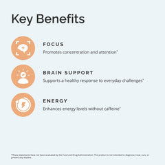 Ingredient blend of rhodiola, ashwagandha, and ginseng in BrainMD Focus Energy