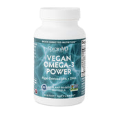 BrainMD Dr Amen Vegan Omega-3 Power bottle front view supports everyday focus