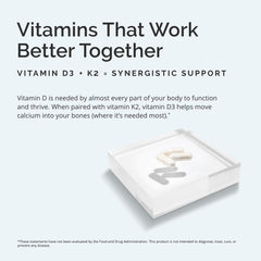BrainMD Vitamin D3 + K2 bottle label highlights gluten free purity
