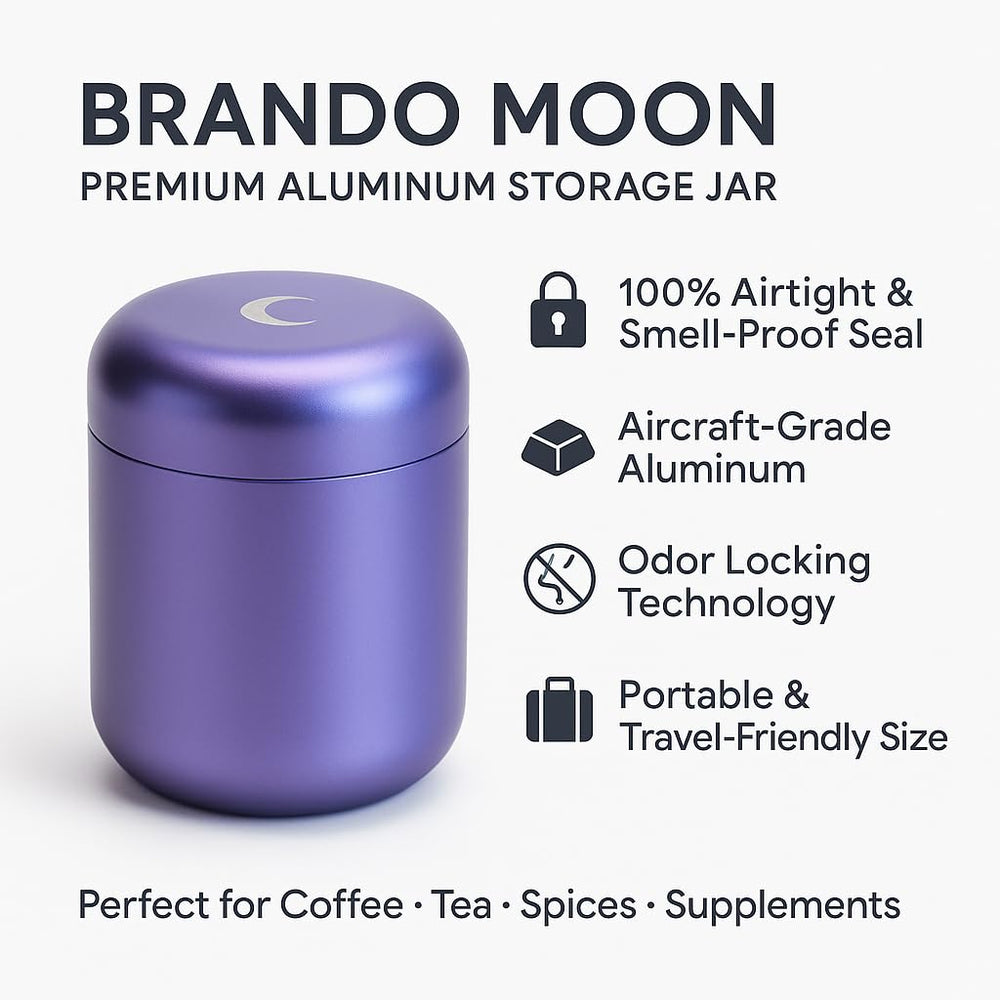 Brando Moon heavy-duty metal construction resists drops and daily wear.