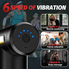 Brantefa mini massage gun pocket-size for on-the-go recovery anywhere.