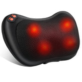 Brelley neck and back massager front view showing compact home device for convenient use