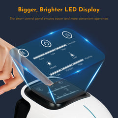 Brenzo knee massager with three vibration modes targets stiffness for comfort.