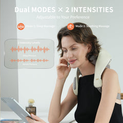 Breo N5 Mini ergonomic neck massage resembling therapist touch