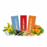Brezify Zen Harmony Set packaging showing three mini bottles for on-the-go aroma moments.