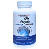 Bricker Labs Magtein bottle label highlighting brain health support