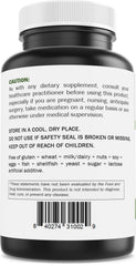 Brieofood D-Mannose gluten-free label highlights non-GMO formula.