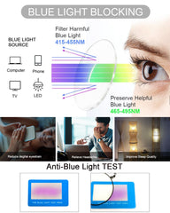Brigtlaiff computer gaming eyewear with adjustable temples for a comfortable fit.