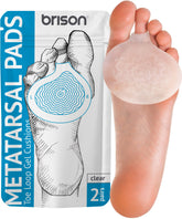 BRISON metatarsal pad ball-of-foot cushion provides daily comfort.