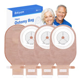 Brkiyom colostomy bag with one-piece closure, showing secure daily wear