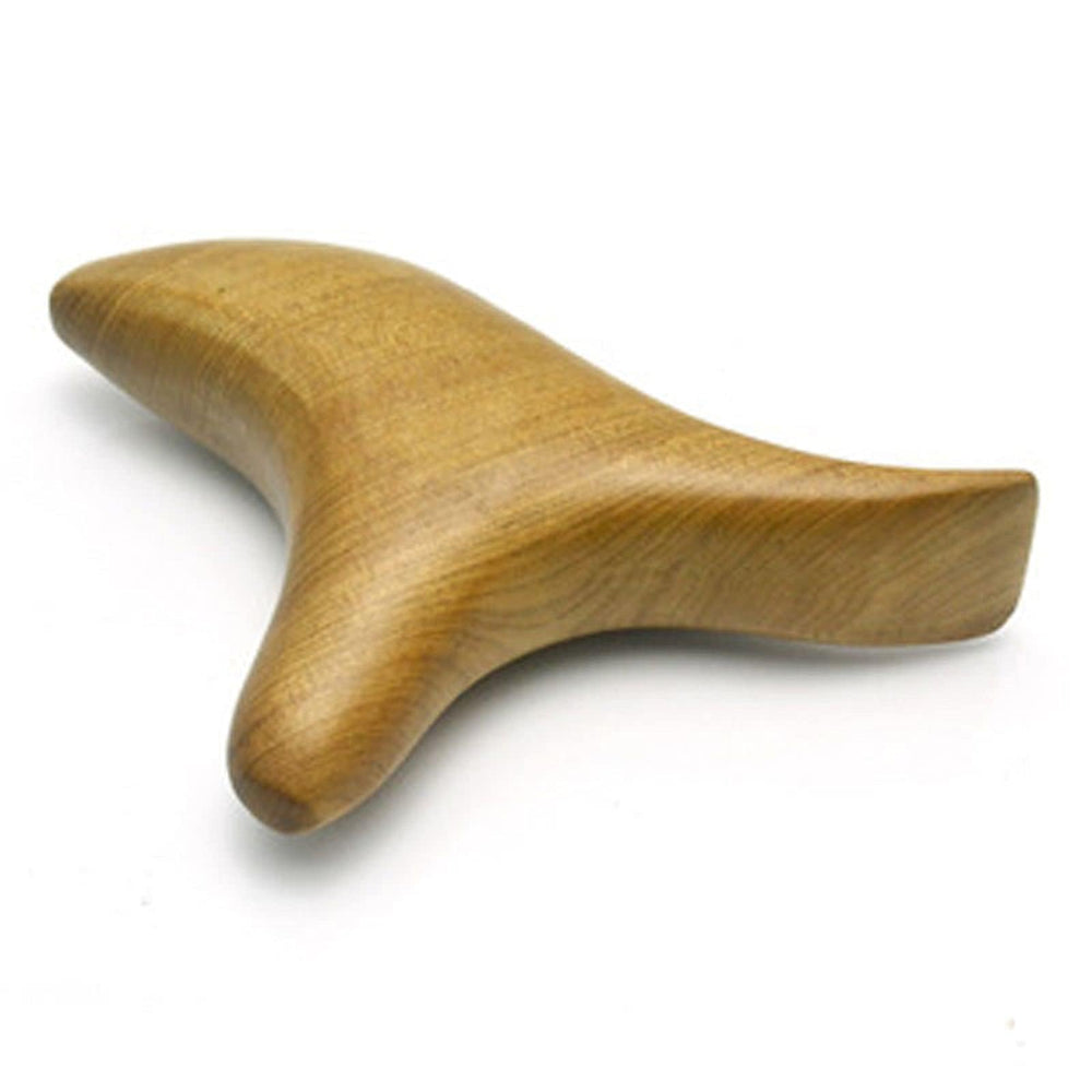 Broman Triangle Massager wood for full-body comfort and relaxation.