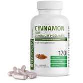 Bronson Cinnamon Plus Chromium Picolinate bottle front for daily wellness support