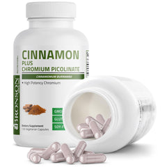 Bronson label close-up demonstrates cGMP quality and potency commitment