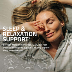 Bronson Melatonin 360-count bottle for extended sleep support.