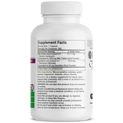 Bronson capsules close-up highlighting antioxidant support