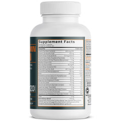Bronson Multivitamin for Men capsules closeup highlighting essential nutrients