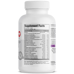 Bronson ONE Daily label shows key nutrients for women 50+.