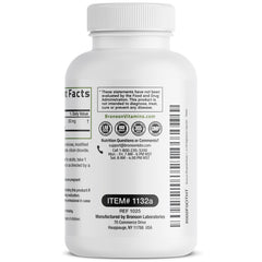 Bronson Rhodiola Rosea packaging label close-up showing quality standards