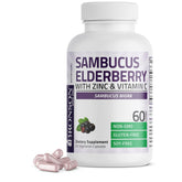 Bronson Sambucus: botella frontal para uso diario.