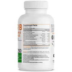 Bronson Super B 100 tablets close-up highlights compact daily dose.