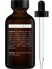 Brooklyn Botany bergamot essential oil in amber glass protects potency and freshness.