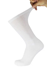 Brooklyn Socks Big Tall Diabetic Crew Socks cushioned sole close-up for comfort
