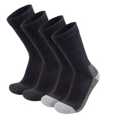 Brooklyn Socks diabetic extra-thick warm cotton socks in black offer lasting warmth.