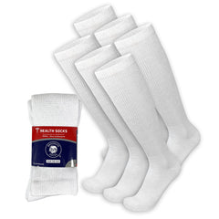 Brooklyn Socks diabetic over-the-calf pack with seamless toe for comfortable all-day wear.