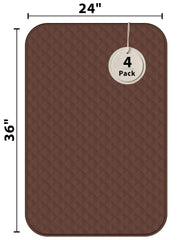 Brosive bed pads long-lasting design demonstrates repeated washing durability