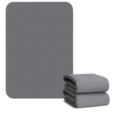 Brosive Hide Stains Bed Pad 45x56 with waterproof backing protects bedding.