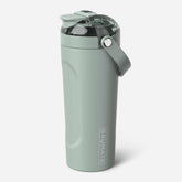 BrüMate MultiShaker with MagFlip lid demonstrates spillproof operation for on-the-go hydration.