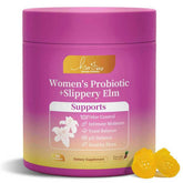 Brurtzexs Her Juicy Feminine Probiotics Gummies bottle with pineapple flavor for daily balance.