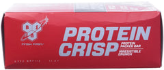 BSN Protein Crisp packaging emphasizes gluten-free claim for sensitive diets.