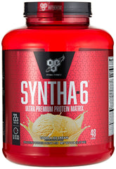 BSN SYNTHA-6 Vanilla Ice Cream tub for daily high-protein routines.