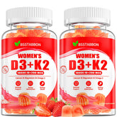 BSSTABBON D3 K2 gummies bottle for convenient daily energy support