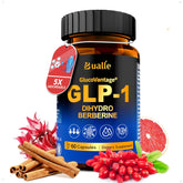 Bualle GlucoVantage DHB bottle for daily metabolism and gut balance.