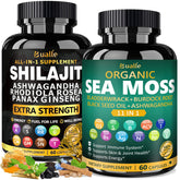 Bualle Sea Moss Women bottle for daily wellness and skin vitality