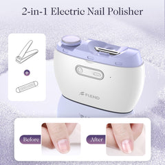 Bubbacare quiet 40dB nail trimmer designed for night-time use