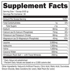 Bucked Up Original BCAA Apple Jacked dissolve shows fast mixability during training sessions.