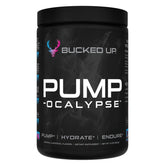 Bucked Up Pump-ocalypse bottle pour for a pre-workout mix that supports blood flow.