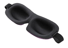 Bucky 40 Blinks eye mask gray dots rear view demonstrating soft construction and comfort