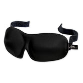 Bucky 40 Blinks No Pressure Eye Mask in black for uninterrupted sleep