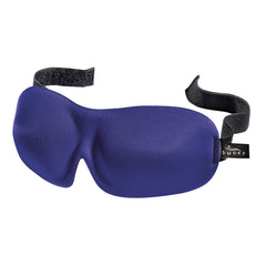 Bucky 40 Blinks navy eye mask, side view, ultra-light comfort for travel