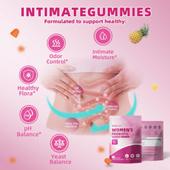 BudLive gummies with D-mannose highlights key health ingredient.