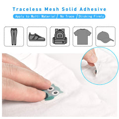 BuggyBands squirrel patch adds fun to clothing with outdoor protection.