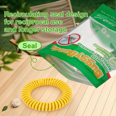 BuggyBands natural DEET-free blend with essential oils for scent-based repellence.