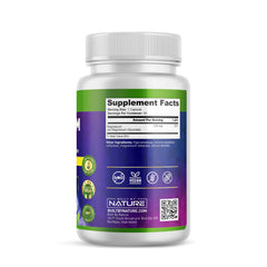 Built By Nature Magnesium Glycinate capsules closeup highlighting gentle stomach support