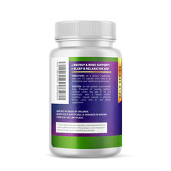 Built By Nature Magnesium Glycinate sleep support visual suggesting calm nights